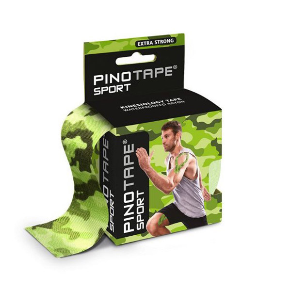 Pino Tape Pro Sport - Plasturi cu bandă pentru taping kinesiologic (5cm x 5m)