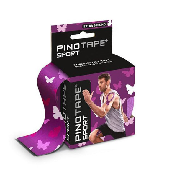Pino Tape Pro Sport - Plasturi cu bandă pentru taping kinesiologic (5cm x 5m)