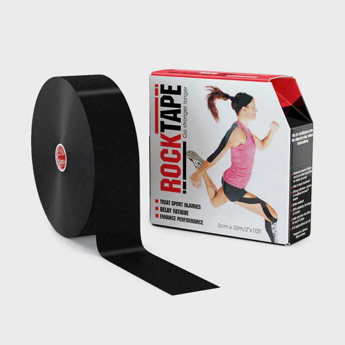 Rock Tape – benzi pentru kinesiotaping, rolă mare (5 cm x 32 m)