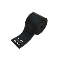 Banda de reabilitare Floss Band Line Sport - neagra - 1,5 mm