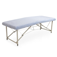 Cearceaf nețesut de unică folosință cu bandă elastică pentru masa de masaj - set de 10 bucăți.