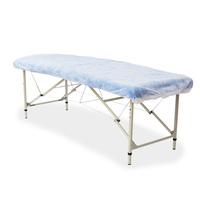 Cearceaf nețesut de unică folosință cu bandă elastică Tampă medicală pentru masă de masaj 10 buc.